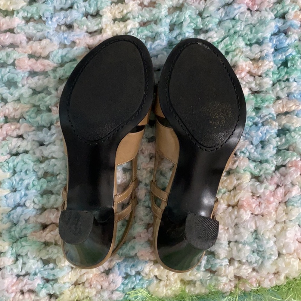 Life stride tan slingback dress shoes - Picture 3 of 4